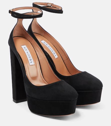 Blake suede platform pumps - Aquazzura - Modalova