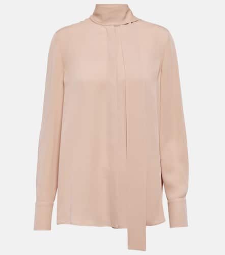 Scarf neckline silk blouse - Valentino - Modalova