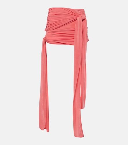 Minigonna in jersey arricciata - Blumarine - Modalova