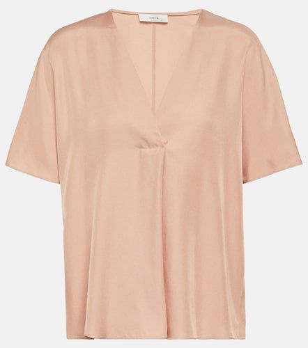 Vince Top in misto seta - Vince - Modalova
