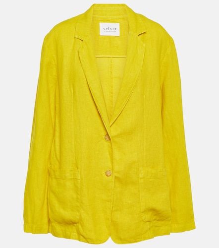 Velvet Blazer Cassie de lino - Velvet - Modalova
