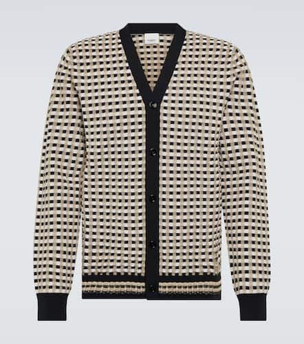 Checked cotton-blend cardigan - Burberry - Modalova