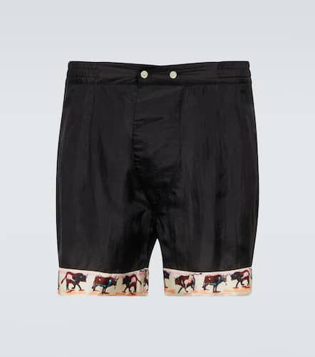 Bode Taureau printed silk boxers - Bode - Modalova