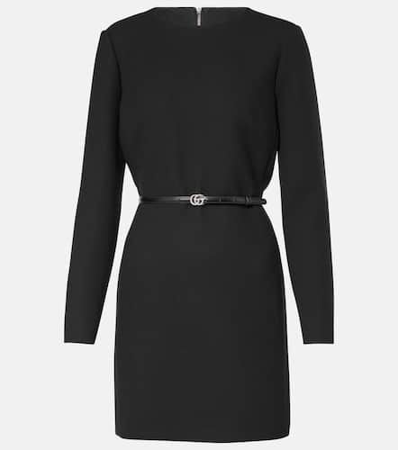 Gucci Wool crÃªpe minidress - Gucci - Modalova