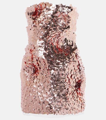 Sequined bustier dress - Oscar de la Renta - Modalova