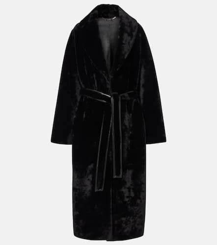 Nour Hammour Imani shearling coat - Nour Hammour - Modalova