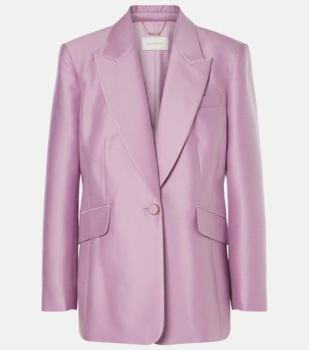 Giacca sartoriale in lana e seta - Zimmermann - Modalova