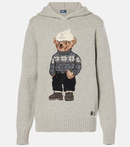 Polo Bear wool and cashmere hoodie - Polo Ralph Lauren - Modalova