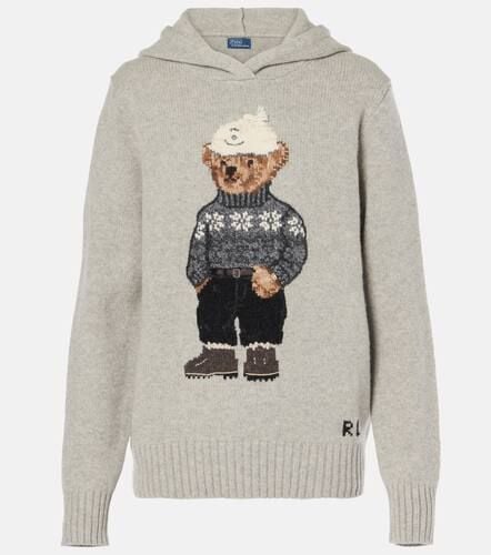 Polo Bear wool and cashmere hoodie - Polo Ralph Lauren - Modalova