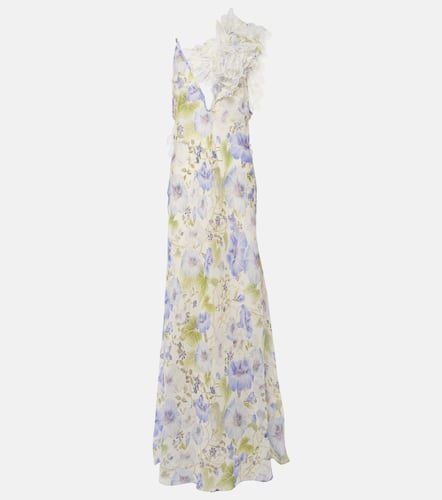 Natura linen and silk organza slip dress - Zimmermann - Modalova