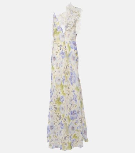 Natura linen and silk organza slip dress - Zimmermann - Modalova