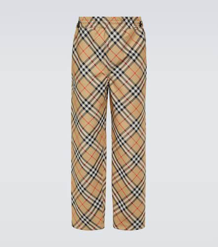 Burberry Checked track pants - Burberry - Modalova