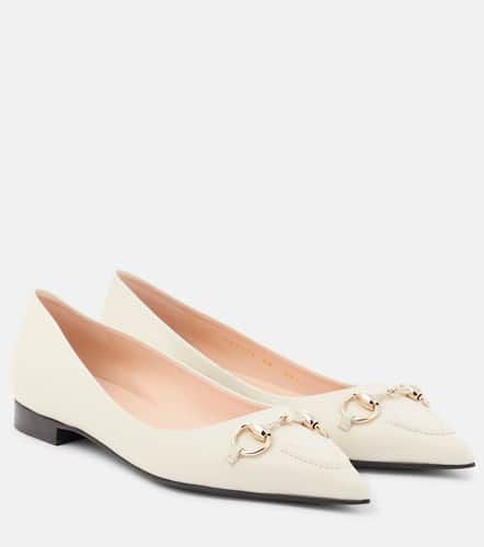 Gucci Horsebit leather ballet flats - Gucci - Modalova