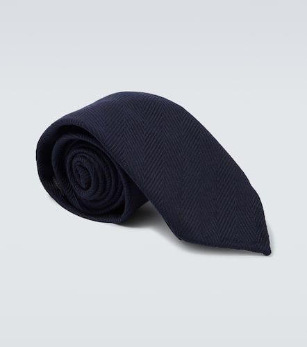 Brioni Striped wool tie - Brioni - Modalova