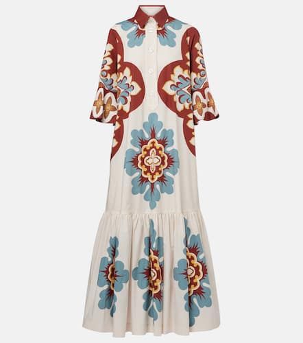 Robe chemise Artemis imprimée en coton - La DoubleJ - Modalova