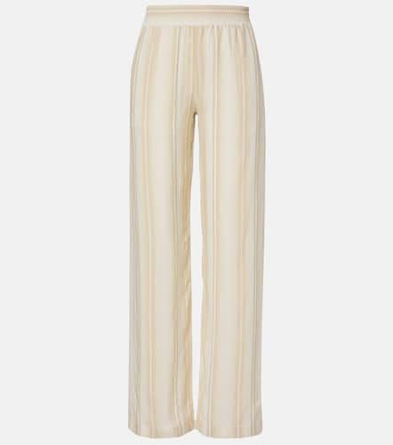 Striped wide-leg pants - Victoria Beckham - Modalova