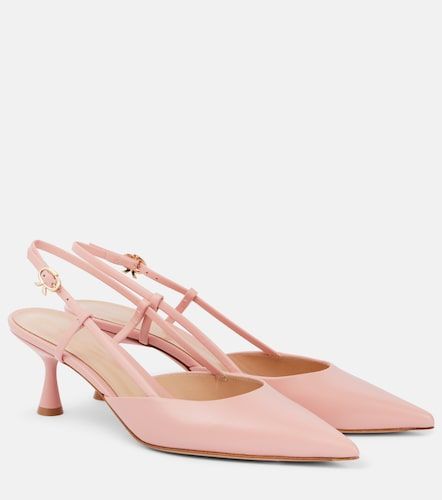 Ascent 55 leather slingback pumps - Gianvito Rossi - Modalova