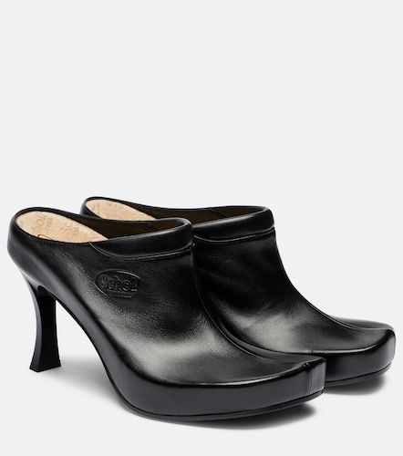 X Scholl 80 leather mules - Balenciaga - Modalova