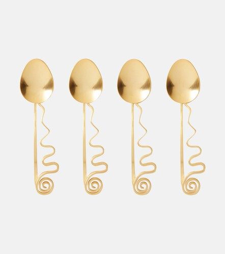 Set di 4 cucchiai da cocktail Spirale - L'Objet - Modalova