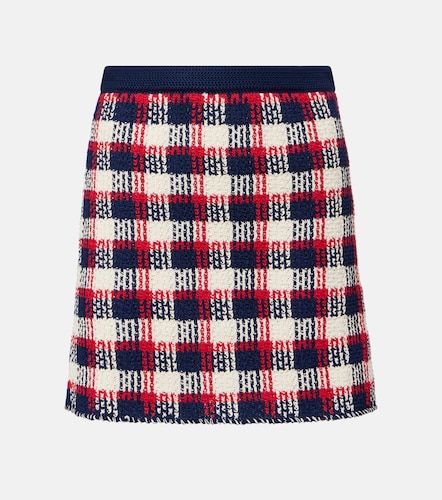 Valentino Checked cotton miniskirt - Valentino - Modalova