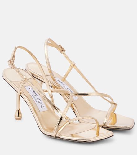 Jimmy Choo Etana 80 leather sandals - Jimmy Choo - Modalova