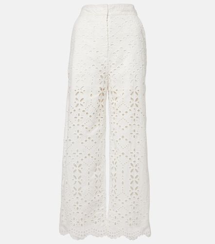 Pantaloni Kemper in cotone con ricamo - Veronica Beard - Modalova