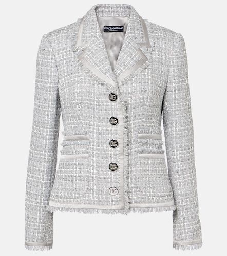 Dolce&Gabbana Jacke aus Bouclé - Dolce&Gabbana - Modalova