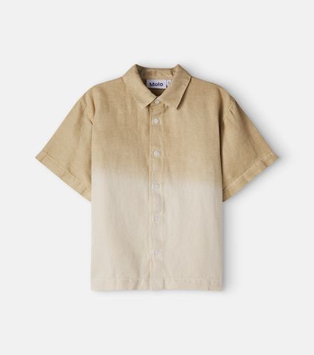 Camicia Richie in lino e cotone - Molo - Modalova