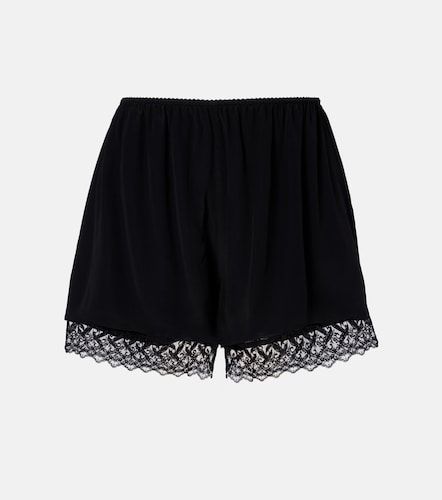 Shorts de satén con encaje - Simone Rocha - Modalova