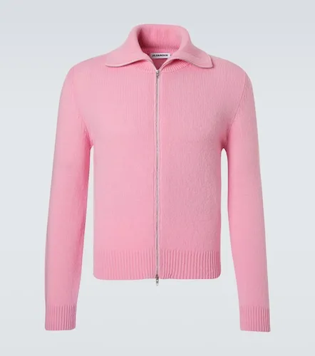 Wool-blend zip-up sweater - Jil Sander - Modalova