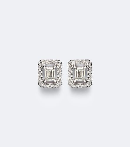 Ohrringe Joy aus 18kt Weißgold mit Diamanten - Messika - Modalova