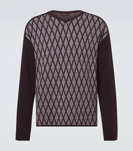 Pullover aus Wolle und Kaschmir - Giorgio Armani - Modalova