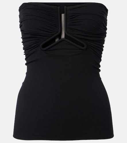 Rick Owens Top con cut-out e ruches - Rick Owens - Modalova