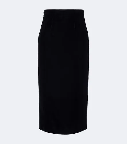 Gonna a tubino in velluto - Dolce&Gabbana - Modalova