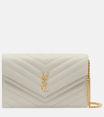 Cartera con cadena Cassandre Envelope de piel - Saint Laurent - Modalova