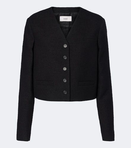 Fendi Wool-blend boucle jacket - Fendi - Modalova