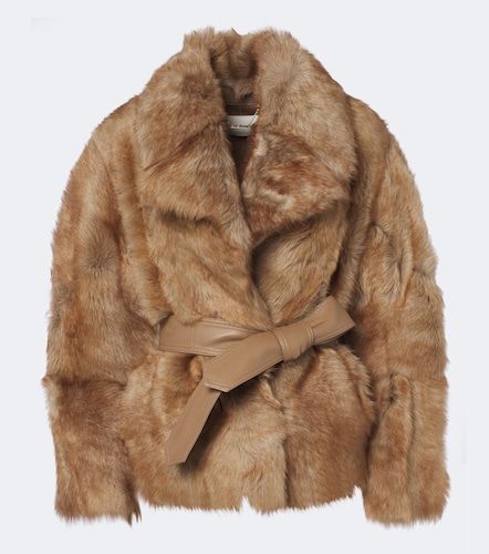 Giacca Valiant in shearling con cintura - Zimmermann - Modalova