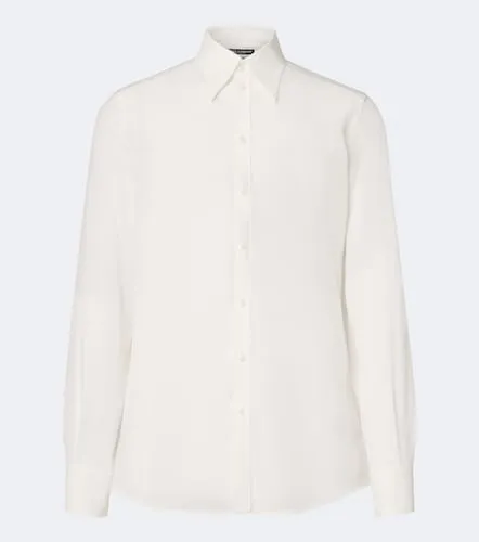 Silk crepe de chine shirt - Dolce&Gabbana - Modalova