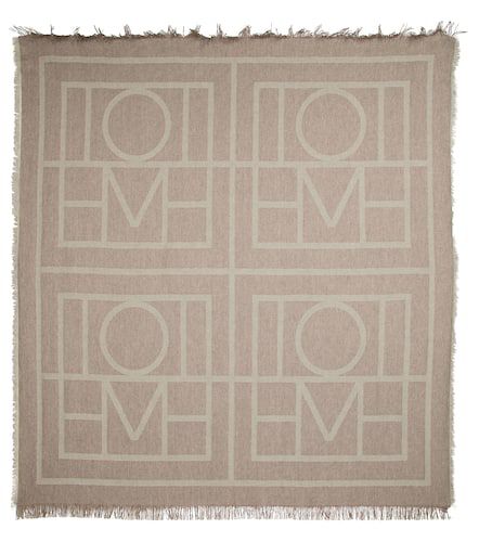 Toteme Logo wool and cashmere scarf - Toteme - Modalova