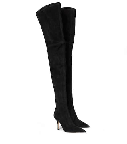 Stiefel aus Veloursleder - Paris Texas - Modalova