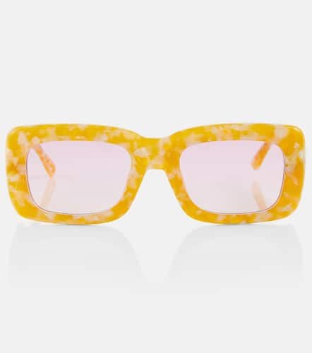 X Linda Farrow Marfa rectangular sunglasses - The Attico - Modalova