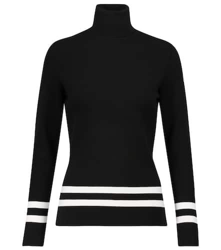 Striped turtleneck knit sweater - Fusalp - Modalova