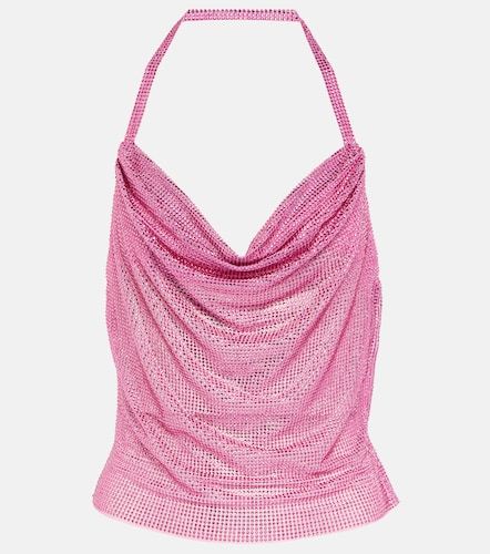 Top con cuello holgado y adornos - Giuseppe di Morabito - Modalova