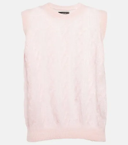 Chaleco en mezcla de lana y alpaca - Amiri - Modalova