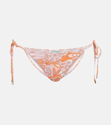 Miami printed low-rise bikini bottoms - Melissa Odabash - Modalova