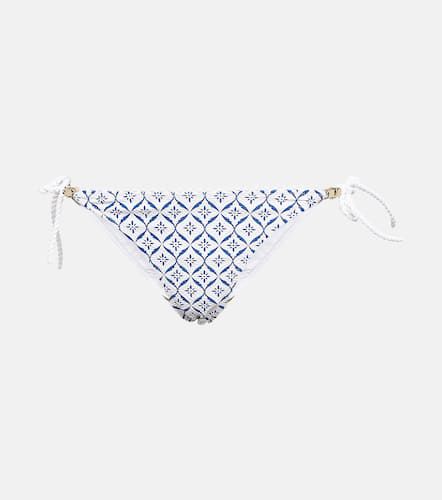 Capri printed mid-rise bikini bottoms - Heidi Klein - Modalova