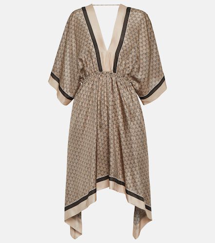 Printed silk kaftan - Brunello Cucinelli - Modalova