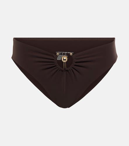 Ruched bikini bottoms - Christopher Esber - Modalova