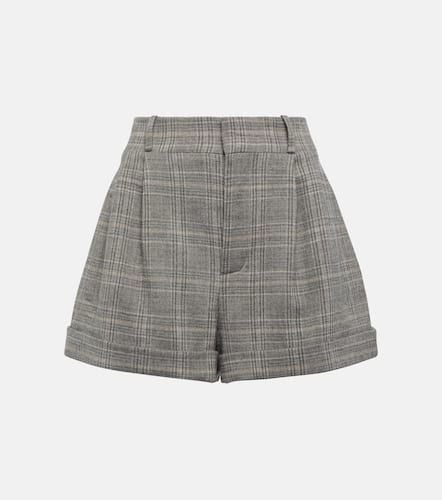 Kudebi high-rise wool-blend shorts - The Mannei - Modalova