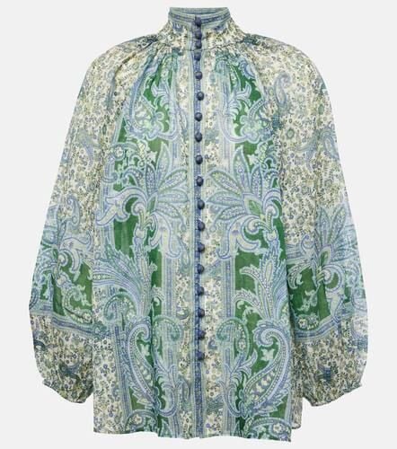 Ottie paisley ramie blouse - Zimmermann - Modalova